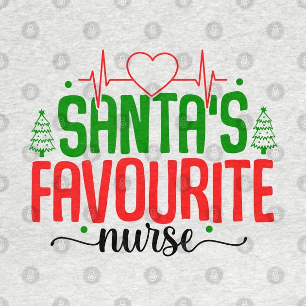 santas favorite school nurse by MZeeDesigns